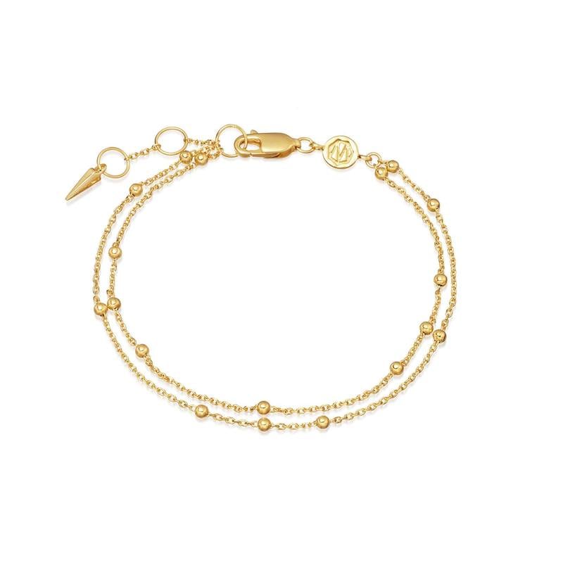 Missoma Gold Double Chain Bracelet