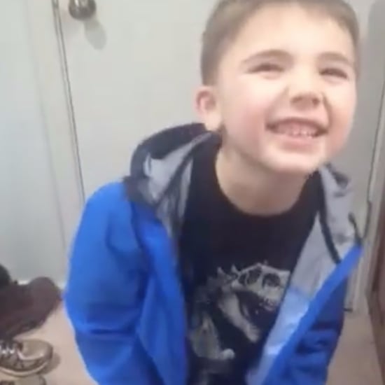 Boy With Autism Zips His Coat by Himself For the First Time