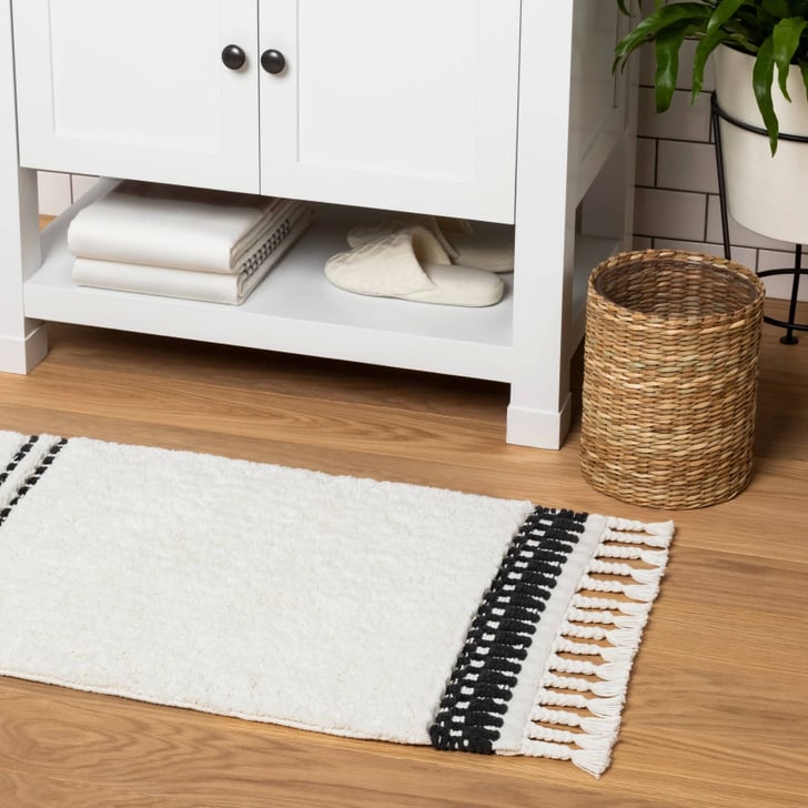 Stripe Bath Rug With Fringe See Target's New Spring 2020 Hearth