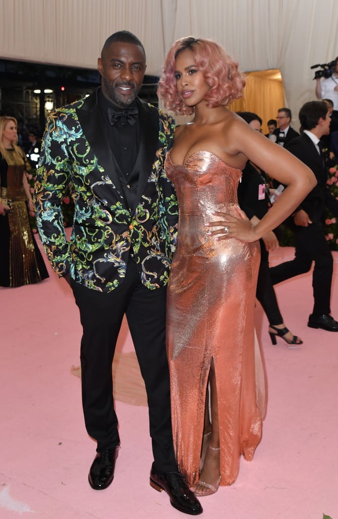 Idris Elba and Sabrina Dhowre at the 2019 Met Gala
