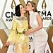 Kacey Musgraves and Gigi Hadid at the 2019 CMA Awards
