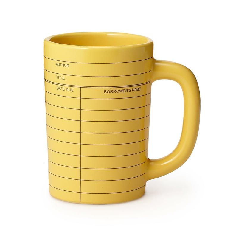 Out of Print Library Card Mug