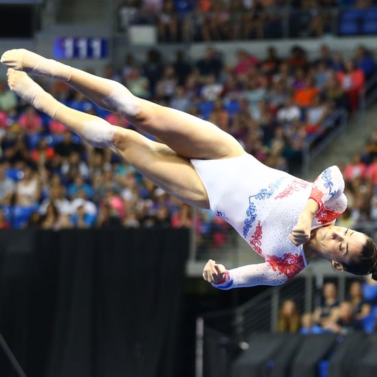 Gymnast Aly Raisman Floor Routine 2016