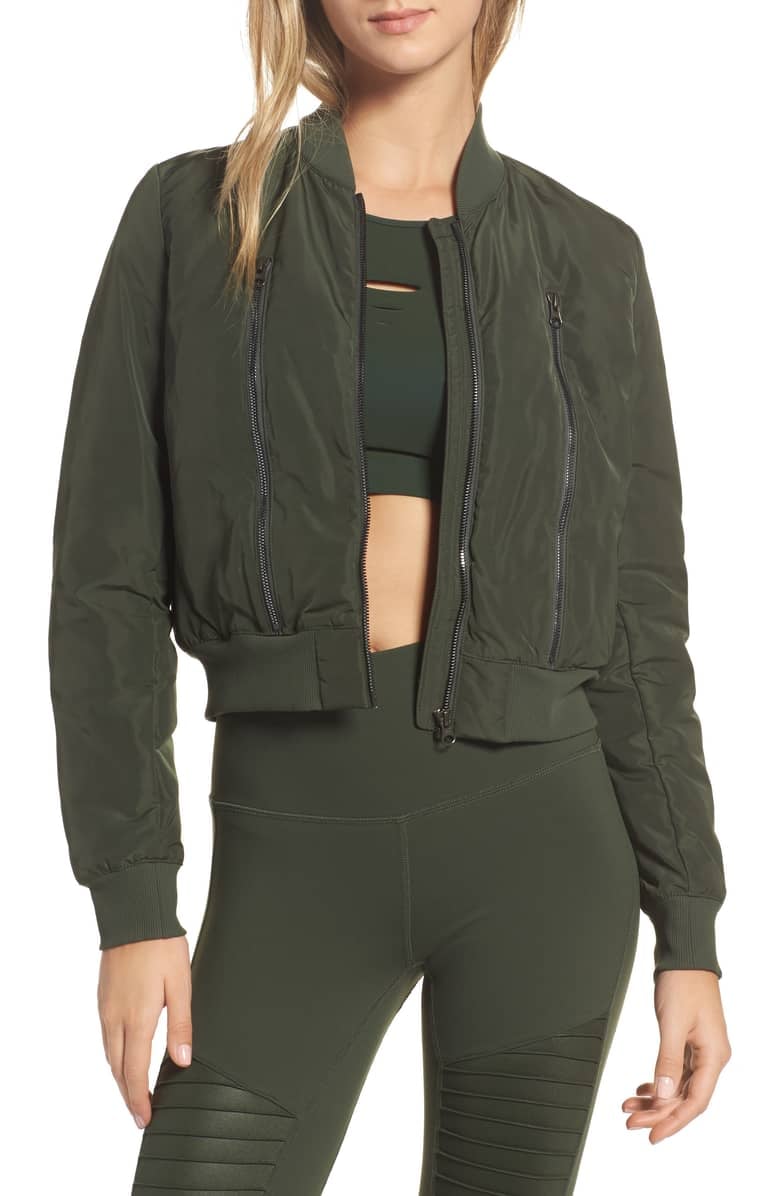alo bomber jacket