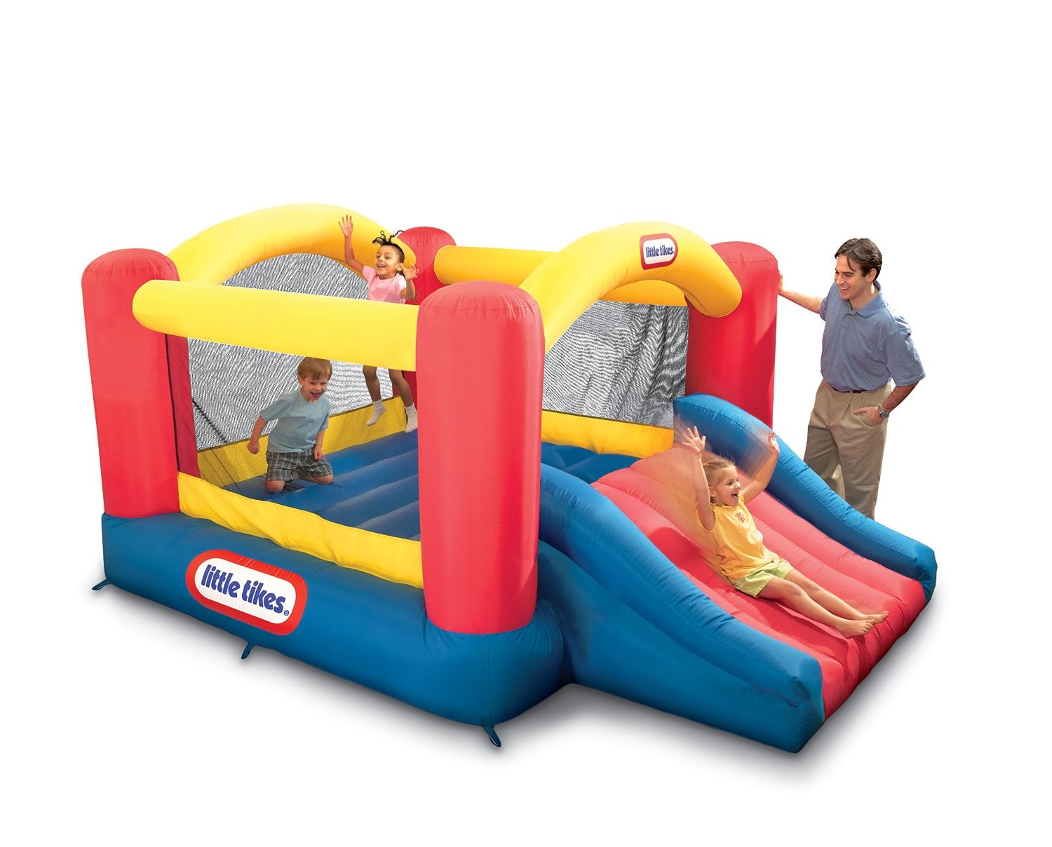 Jump n sales slide bouncer