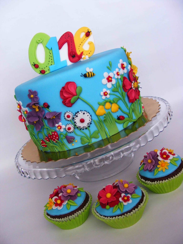 Summer Flowers Cake