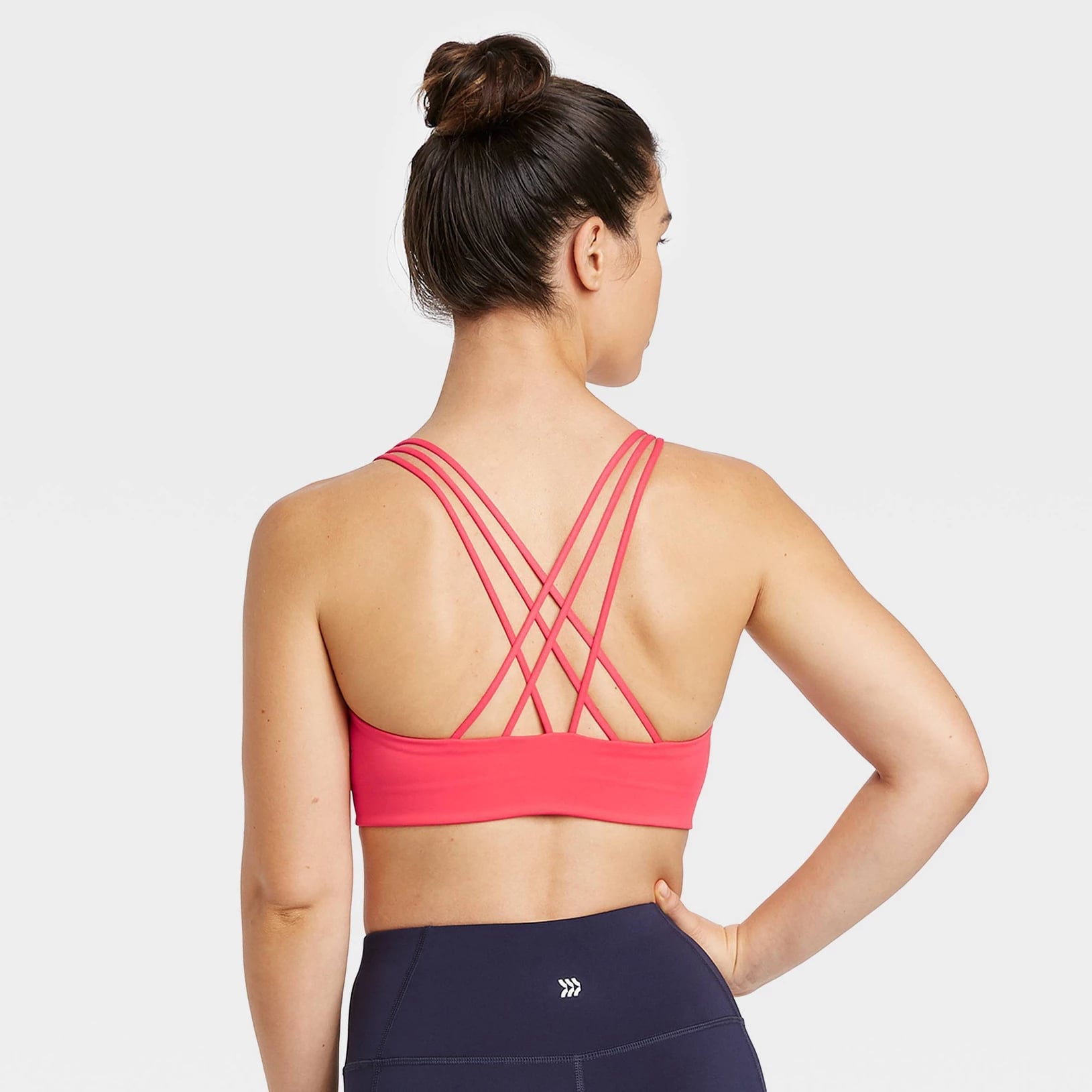 All in Motion Medium Support Strappy Back Bra, Target Has Some Seriously  Cute, Affordable Workout Clothes in Stock