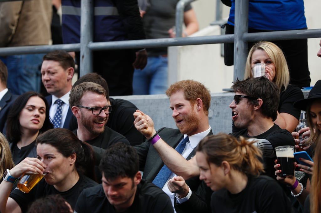 Prince Harry at Army Navy Rugby Match May 2017