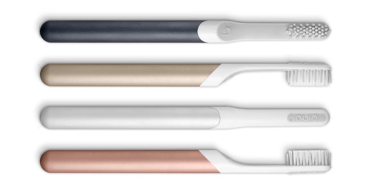 quip toothbrush slate metal