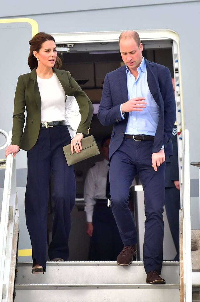 Kate Middleton Wearing a Smythe Duchess Wool Blazer