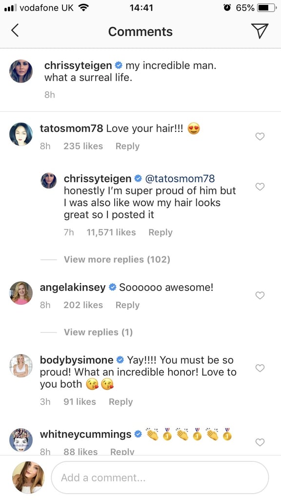 Chrissy Teigen Haircut September 2018