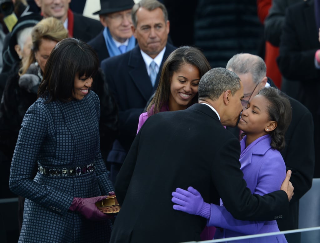 Barack Obama Cute Moments With Sasha and Malia