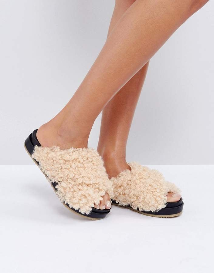 Asos FURRY Sliders