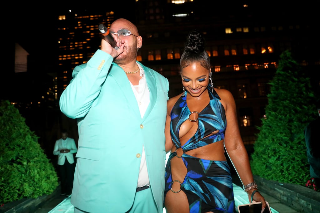Ashanti Wears Sexy Cutout Dress to Fat Joe's Birthday Party