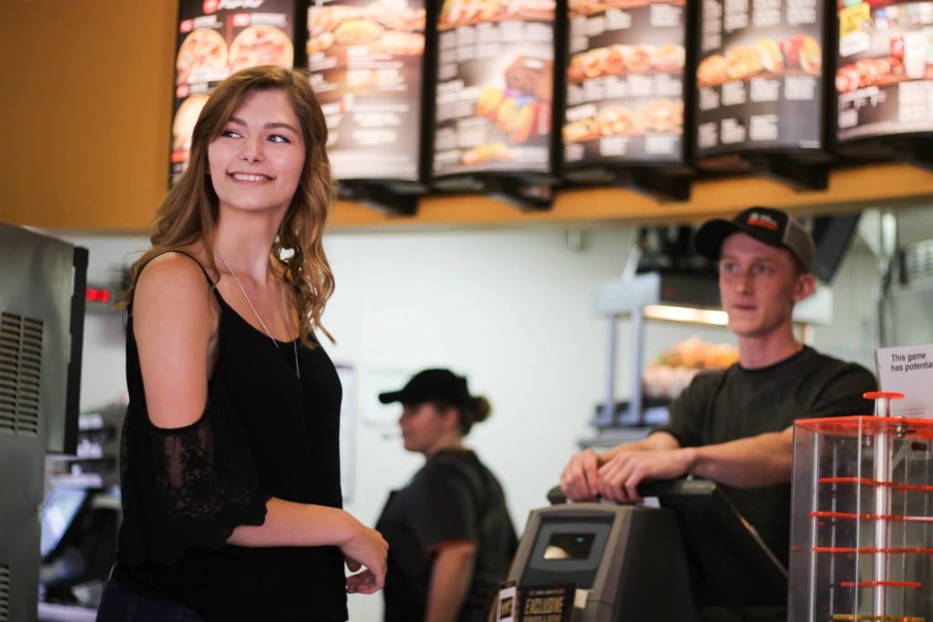 Student Takes Senior Portraits at Taco Bell