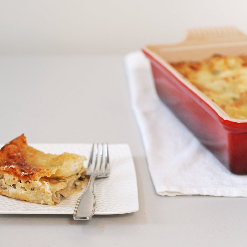 Mushroom and Leek Lasagna