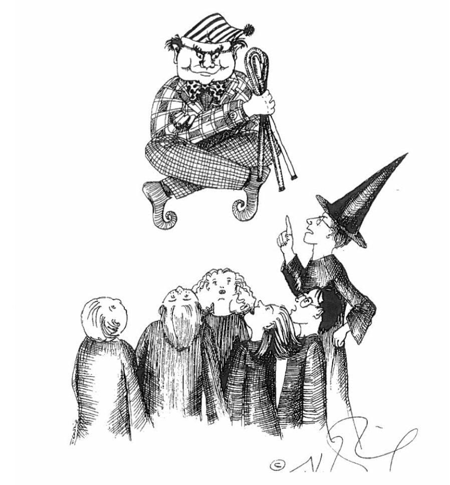 Peeves J.K. Rowling's Harry Potter Sketches From Pottermore