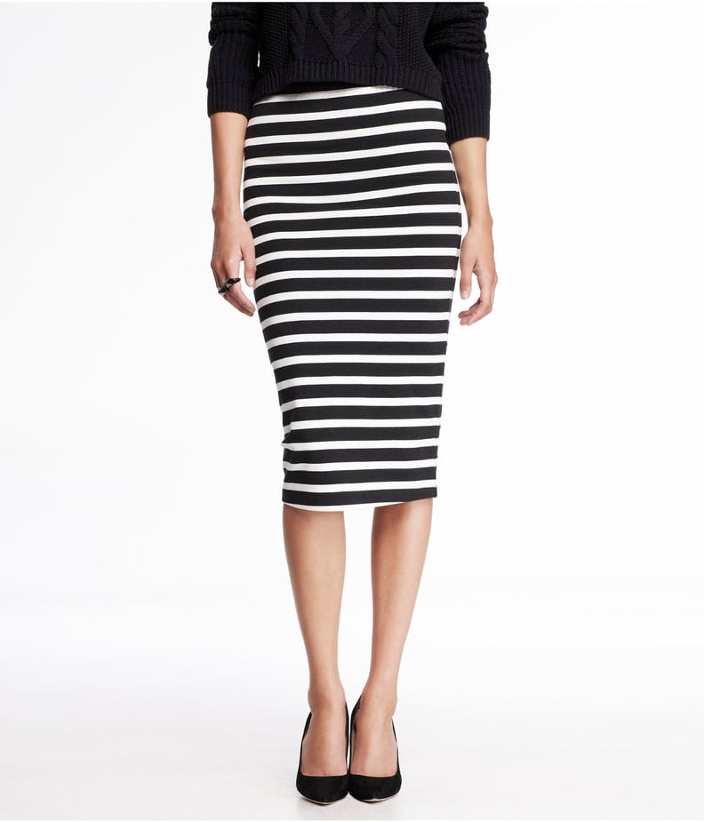 Express Striped Skirt