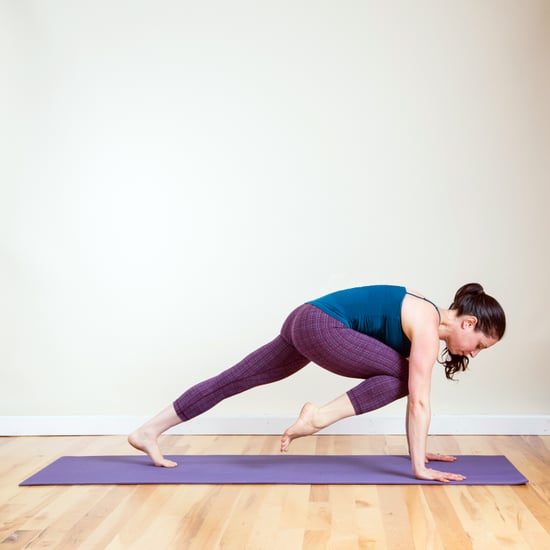 Arching Down Dog to Knee Up Plank Running Warmup