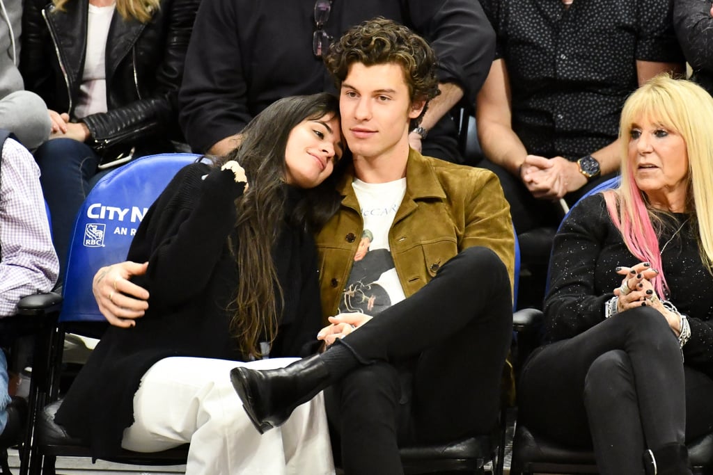 Camila Cabello and Shawn Mendes Kissing at LA Clippers Game