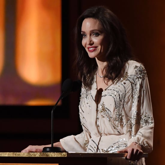 Angelina Jolie Elisabetta Franchi Dress at Governors Awards