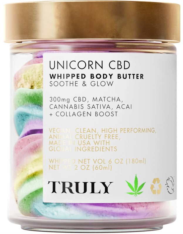 For Nourishing Skin: Truly Unicorn CBD Whipped Body Butter