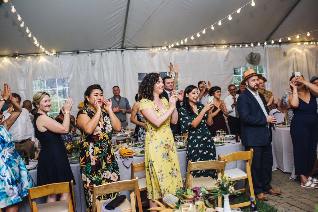 Outdoor Garden Party Wedding in Brooklyn