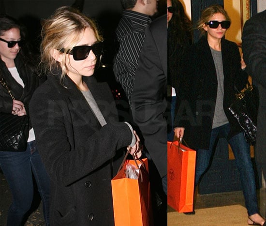 Ashley Olsen and Hermes