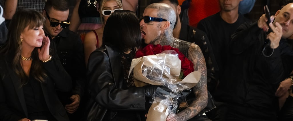 No Lights? No Problem! Kourtney Kardashian Barker Keeps Up the PDA With Travis Barker at Boohoo Show