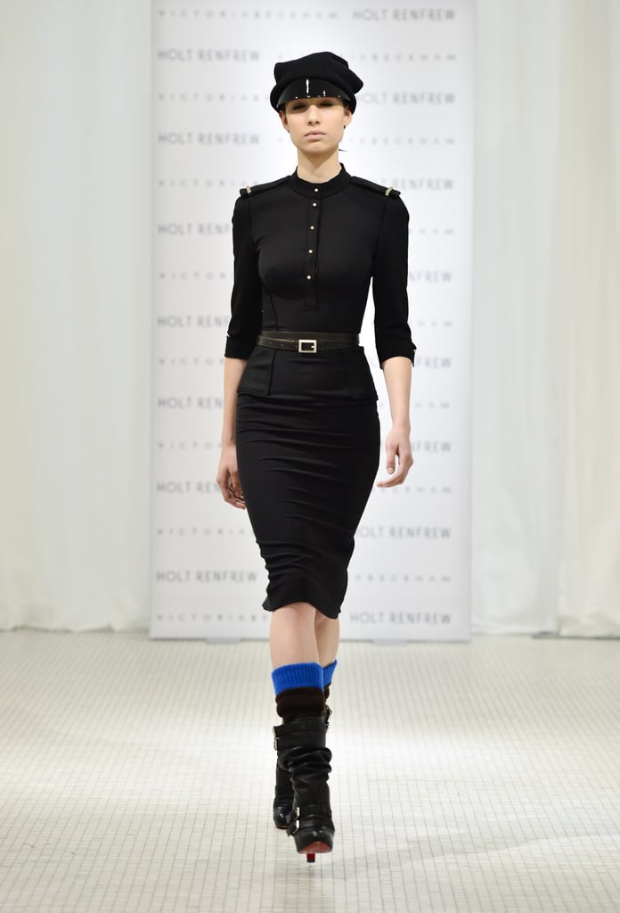 Victoria Beckham Wearing Her Own Designs