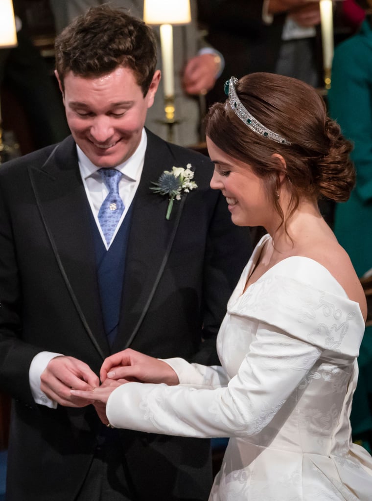 Princess Eugenie Tiara on Her Wedding Day