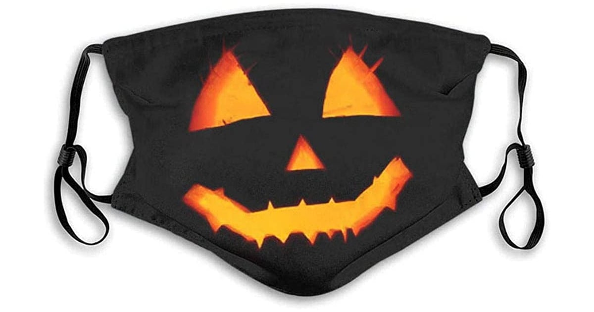 Jacko'Lantern Face Mask Halloween Cloth Face Masks POPSUGAR Smart