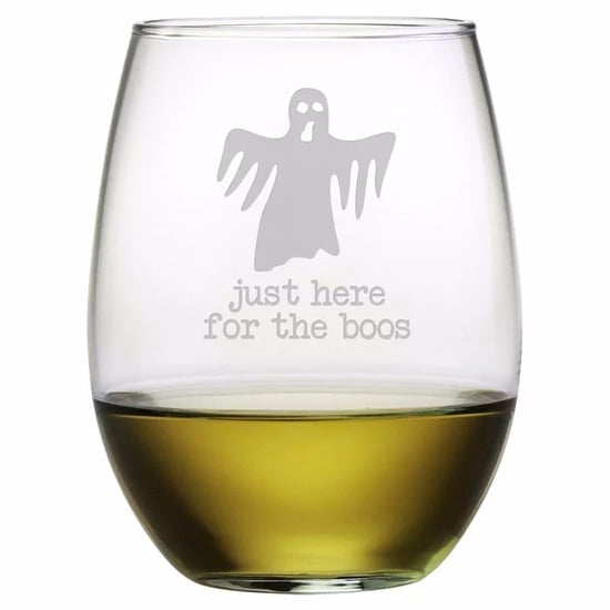 Halloween Wine Glass