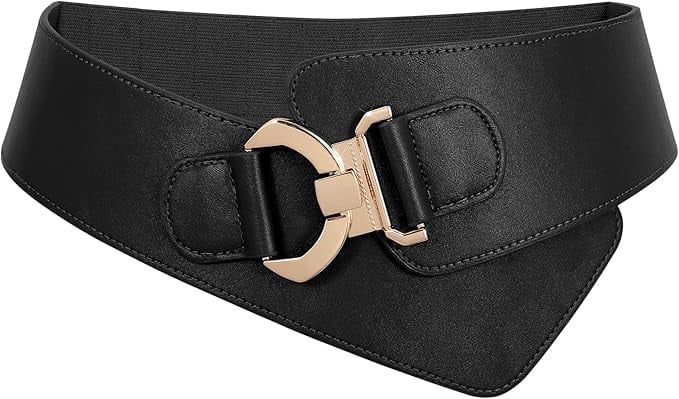 Jasgood Wide Elastic Stretch Waist Belt