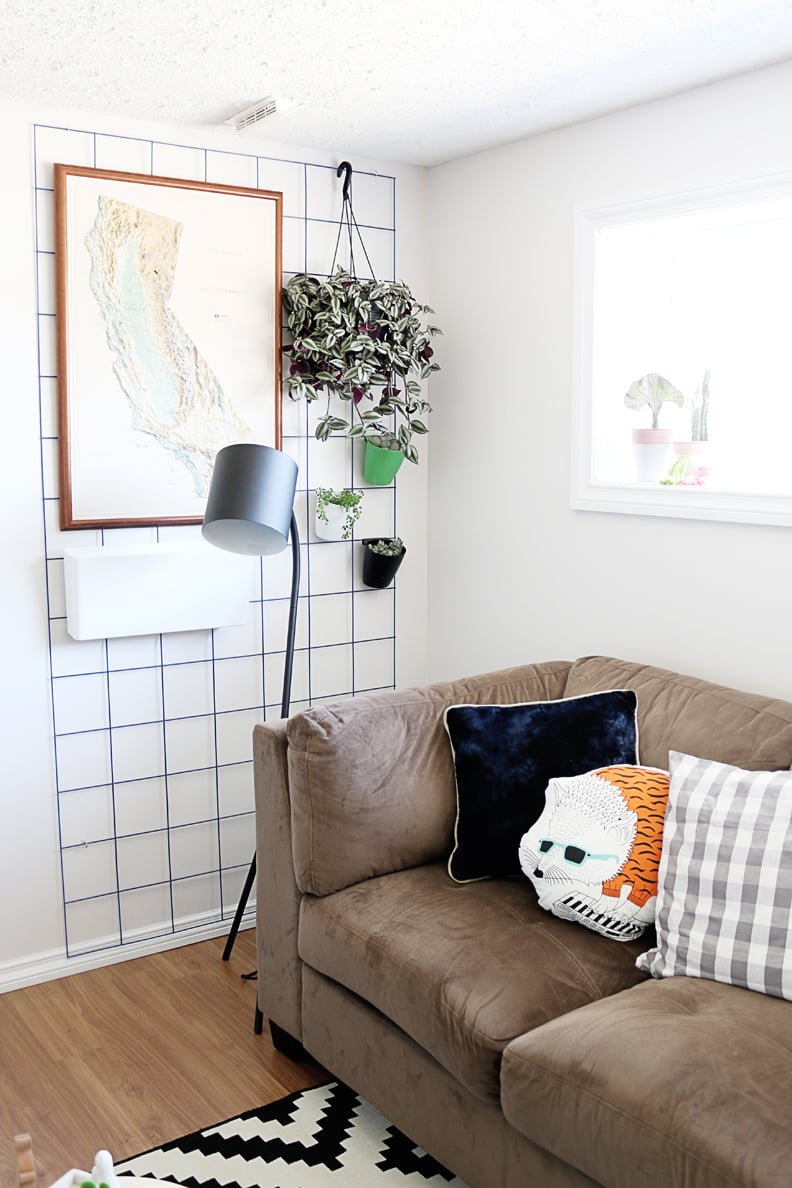 Use caging to create more hangable wall space.