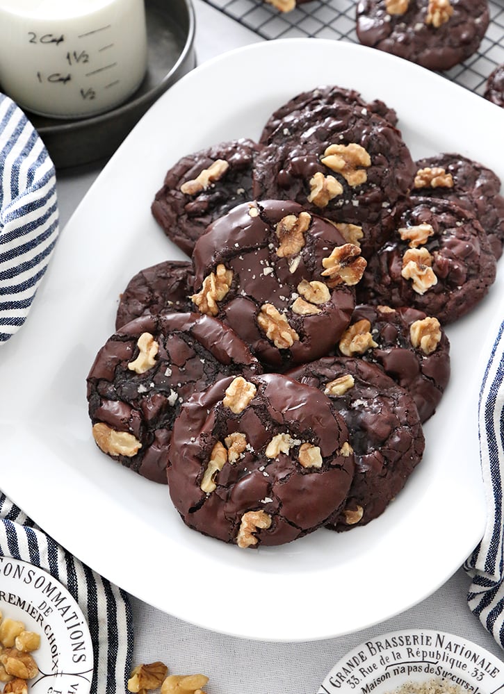 Flourless Brownie Cookies