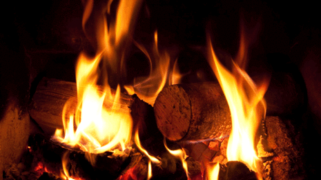 Big bonfires with loved ones.