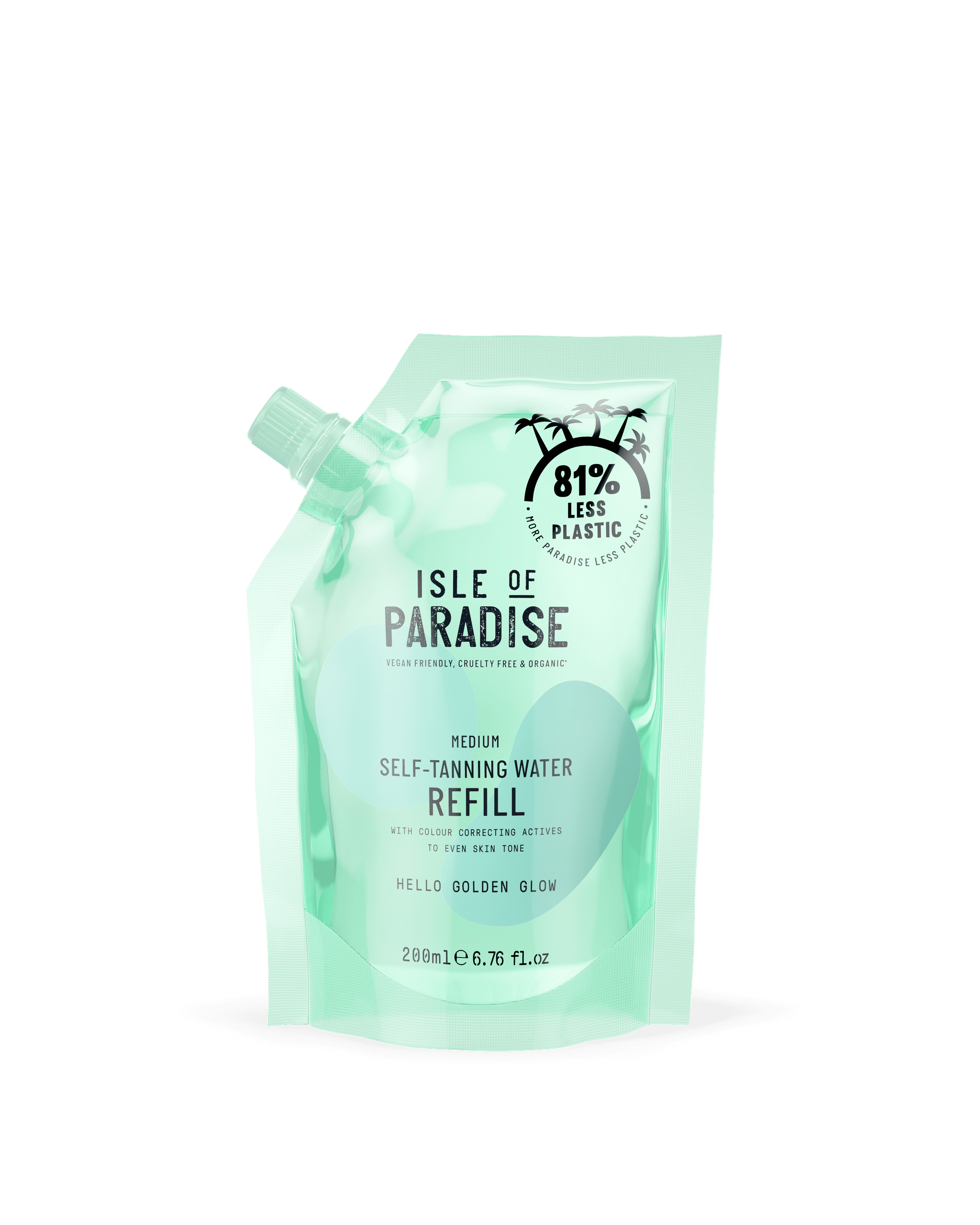 Isle of paradise self-tanning water 2025 refill pouch