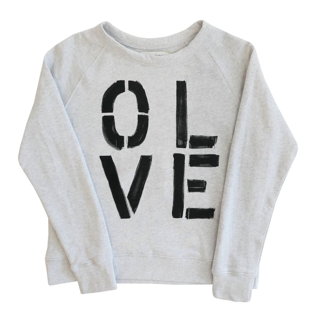 Kerri Rosenthal Olive You Sweatshirt | Stylish Fashion Gifts to Give