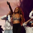 Keke Palmer Paired a Cutout Bra With Summer's Most Polarizing Pants Trend