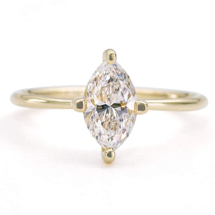 Etsy Diamond Marquise Ring