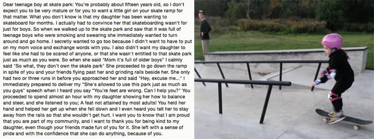 When Her Daughter Approached a Group of Teenage Boys at a Park, 1 Mom Did NOT Expect This