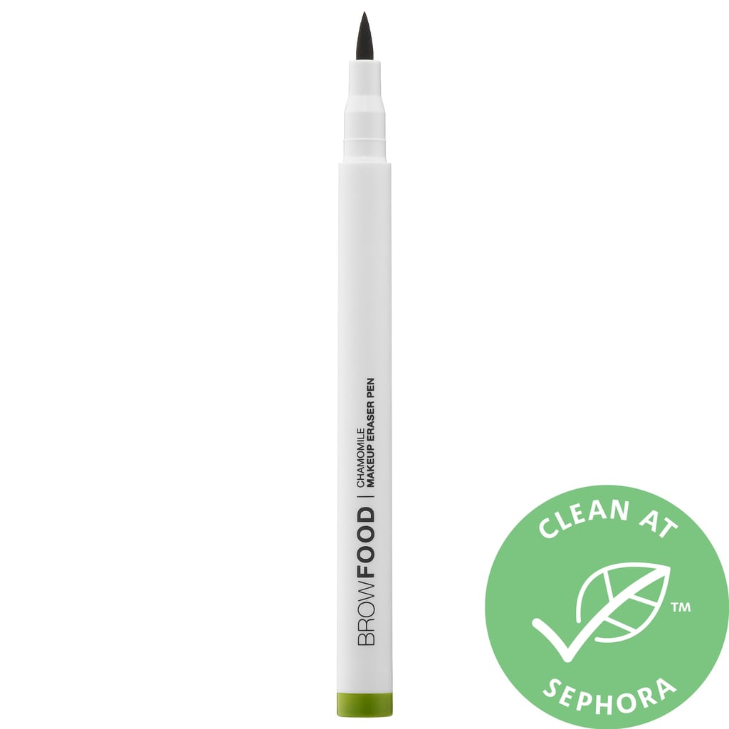 Any eyeliner stamp mistakes can be written off with this Lashfood Chamomile Makeup Eraser Pen ($14) . . . and the same goes for other eye products, even waterproof ones. So, if you also make a mistake when sweeping on mascara or drawing the perfect brow, this can gently and quickly fix it, no wet fingertip needed.