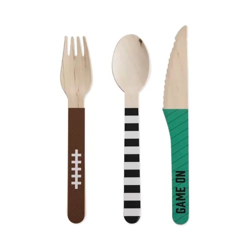 The Party Aisle Disposable Tailgate Flatware Pack