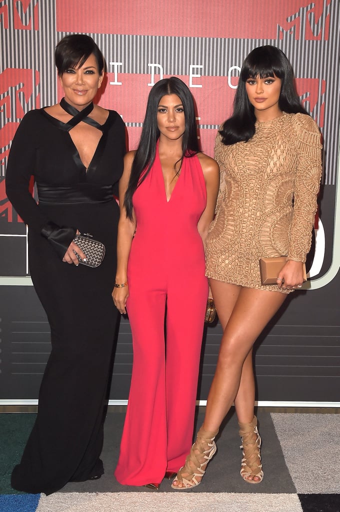 Kardashian-Jenner Family at the MTV VMAs 2015 Pictures