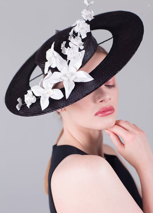 Sally-Ann Provan Naeva Boater Hat