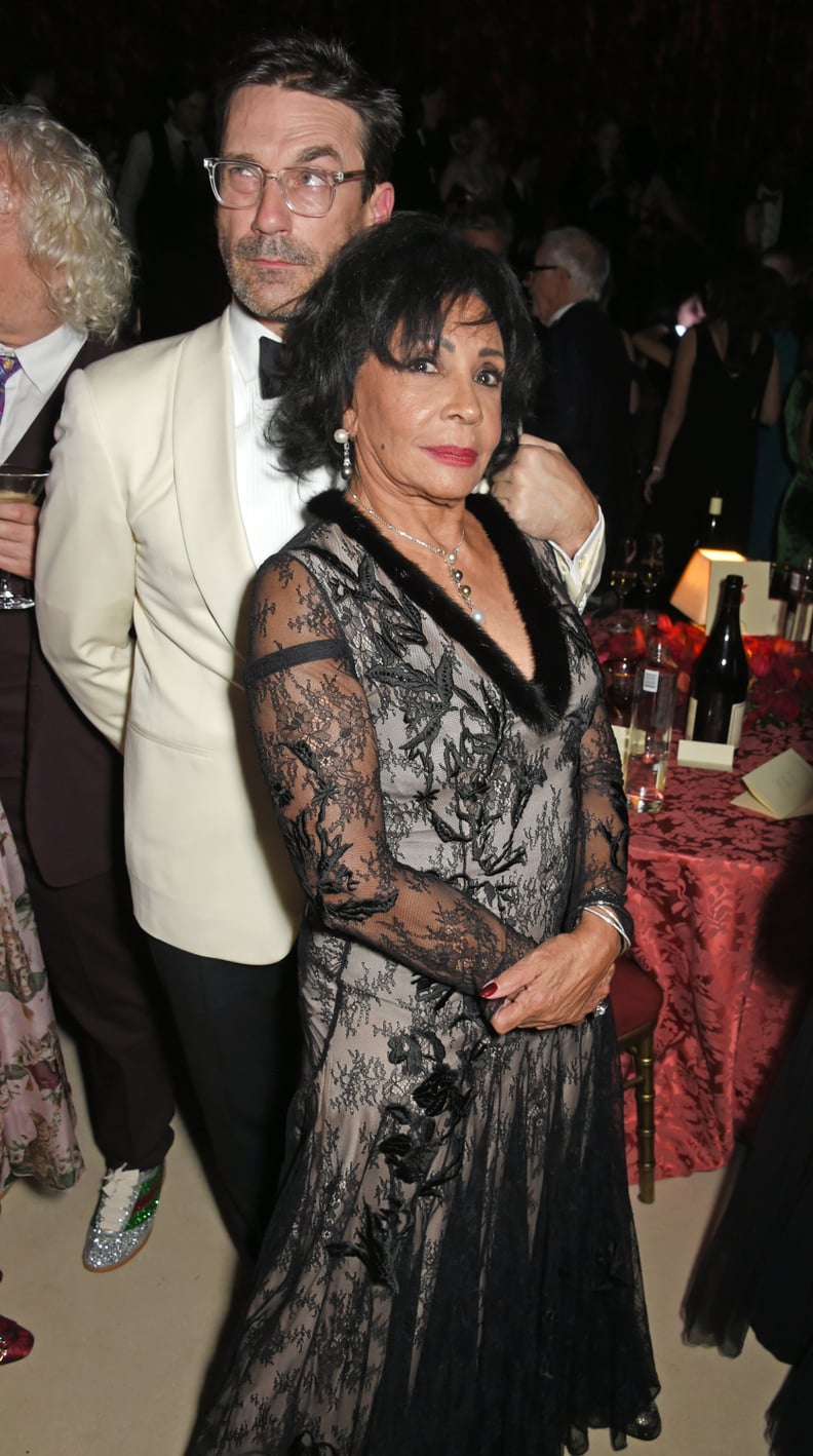 Shirley Bassey and Jon Hamm