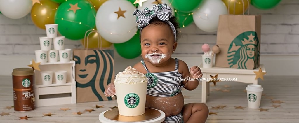 Starbucks Cake Smash Photos