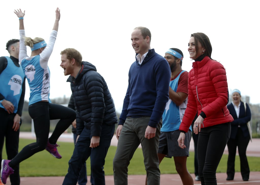 Prince Harry, Kate Middleton, Prince William at Olympic Park