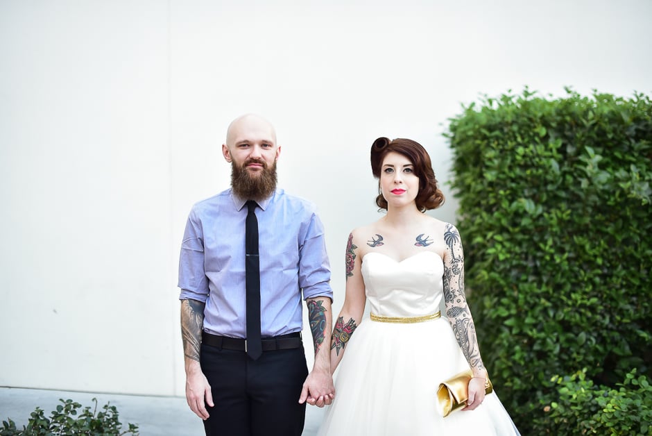 Tropical Las Vegas Wedding